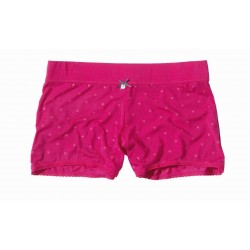 Dámské červené pyžamové kraťasy Erin