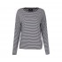 Pruhované dámske tričko TOM TAILOR s dlouhým rukávem