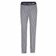 Pruhované dlouhé dámske kalhoty TOM TAILOR Pruhované dlouhé dámske kalhoty TOM TAILOR