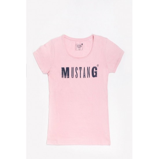 Dámské růžové tričko Mustang MUSTANG