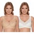 Dámská Bezkosticová podprsenka SUSA (dvojbalení smetanová / tělová)