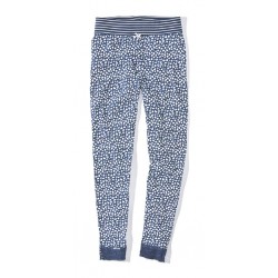 Dámske bílo-modré kalhoty CLEO