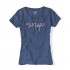 Dámské modré tričko s krátkým rukávem ENJA