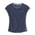 Dámské modré tričko s krátkým rukávem Claire