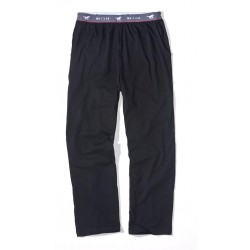 Pánské černé dlouhé kalhoty Brian