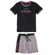 Pánské bavlněné pyžamo Bent - tričko + kraťasy