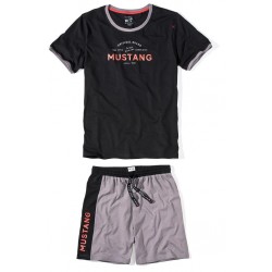 Pánské bavlněné pyžamo Bent - tričko + kraťasy