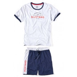 Pánské bavlněné pyžamo Mika - tričko + kraťasy