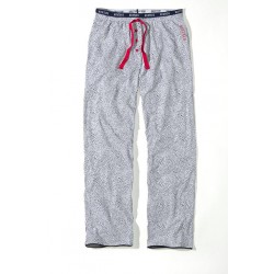 Dámské modro-bílé pyžamové kalhoty Pied