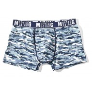 Pánské maskáčové modré boxerky AREK Pánské maskáčové modré boxerky AREK