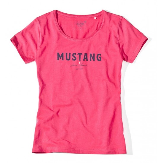 Dámské růžové tričko AURELIA MUSTANG