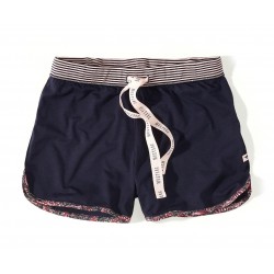 Dámské modré kraťasy INDIGO FLOWERS