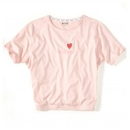 Dámské růžové tričko DASHES Dámské růžové tričko DASHES