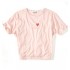 Dámské růžové tričko DASHES
