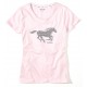 Dámské růžové tričko s potiskem koně MUSTANG
