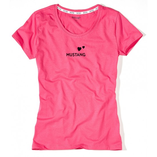 Dámské růžové tričko FLORA MUSTANG