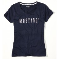 Dámské modré tričko FLORA