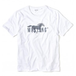 Bílé pánské tričko MERLIN