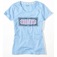 Dámské modré tričko HAZEL