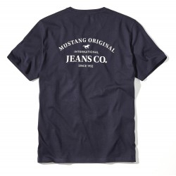 Modré pánské tričko BRUNO