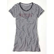 Dámská pruhovaná noční košilka JADE