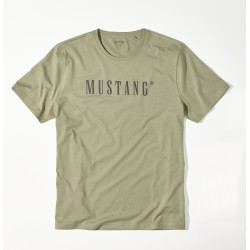 Olivové zelené pánské tričko BENNET