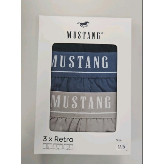 Výhodné balení  pánských boxerek MADDOX (3ks) MUSTANG