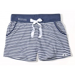 Dámské pruhované kraťasy DENIM STRIPES