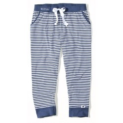 Dámské pruhované kalhoty DENIM STRIPES